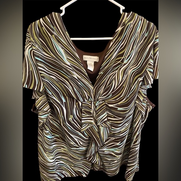 ANNA MAXWELL Top Size 32 (fits like 3x) - Picture 1 of 4